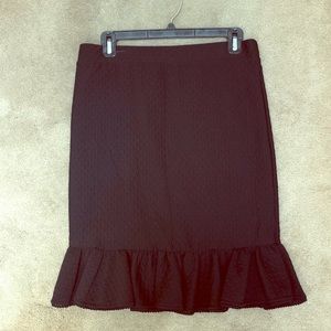 NWOT Anthropologie - Woman’s Black Skirt - M